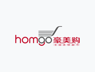 无畏的豪美购logo设计
