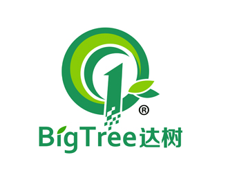 潘乐的达树环保logo设计