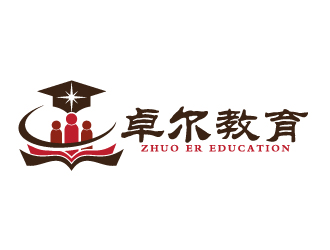 晓熹的卓尔教育科技有限公司logo设计
