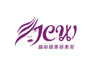刘蕾的北京晶彩屋美容美发有限公司 美发店logologo设计