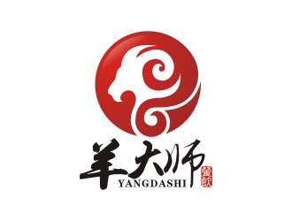 吉吉的羊大师logo设计