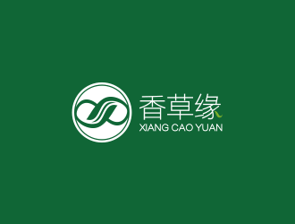 黄安悦的品牌名称：香草缘logo设计