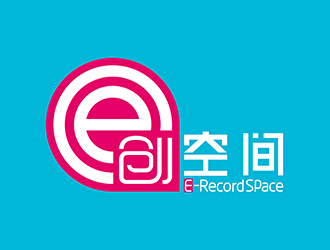 王伟的E创空间 创业孵化器平台logo设计