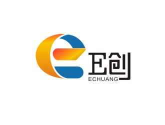 胡红志的E创空间  创业孵化器平台logo设计