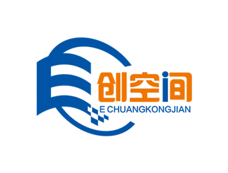 赵波的E创空间  创业孵化器平台logo设计