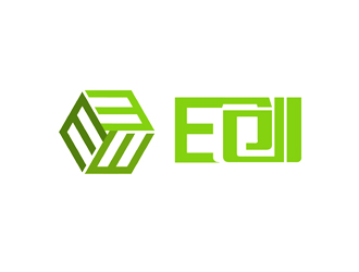 谭家强的E创空间  创业孵化器平台logo设计