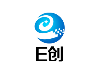 余亮亮的E创空间  创业孵化器平台logo设计
