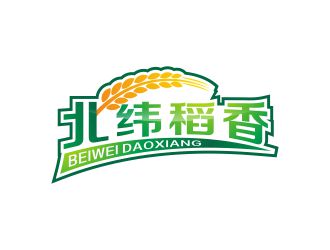 何嘉健的北纬稻香logo设计