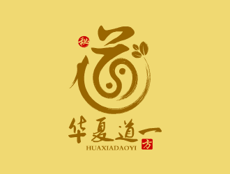 张发国的华夏道一健康科枝发展有限公司logo设计