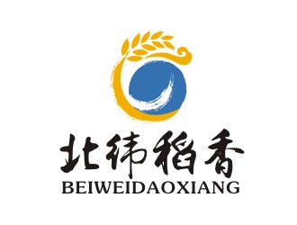 曾翼的北纬稻香logo设计