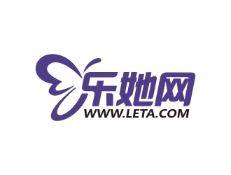 曾翼的leta   乐她网电商字体文字标志logo设计