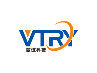 汤儒娟的微试科技（VTRY）logo设计