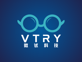 陈波的微试科技（VTRY）logo设计