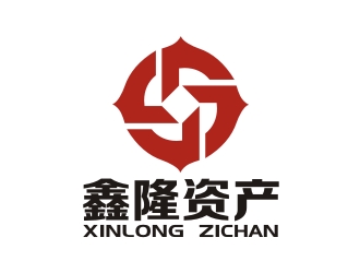 曾翼的江苏鑫隆资产管理有限公司logo设计