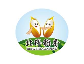 北纬稻香logo设计
