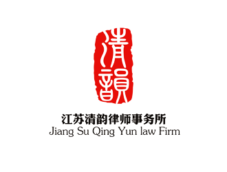 谭家强的律师事务所logo设计
