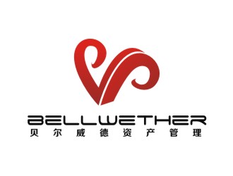 何嘉星的新疆贝尔威德资产管理股份有限公司  bellwetherlogo设计