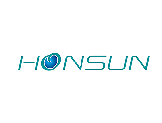 盛铭的HONSUN英文字体标志logo设计