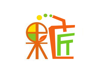余亮亮的果匠果汁饮料店logo设计