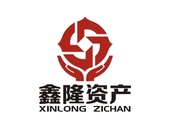 曾翼的江苏鑫隆资产管理有限公司logo设计