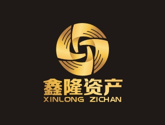 曾翼的江苏鑫隆资产管理有限公司logo设计