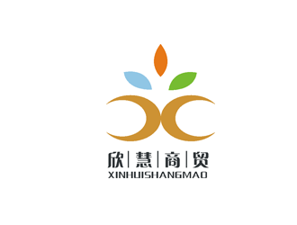 杨占斌的欣慧商贸logo设计