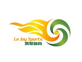 唐国强的乐聚体育logo设计