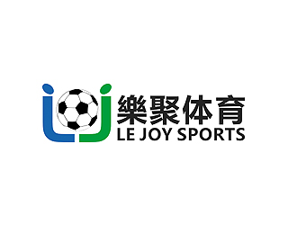 赵鹏的乐聚体育logo设计