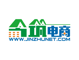 陈波的今筑电商www.jinzhunet.comlogo设计
