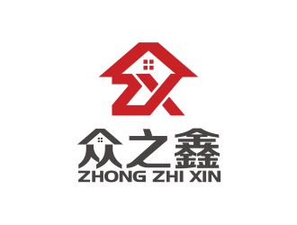 何嘉健的三河市众之鑫房产经纪有限公司logo设计