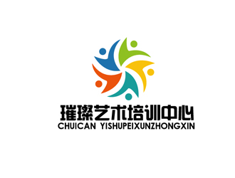 秦晓东的璀璨艺术培训中心logo设计