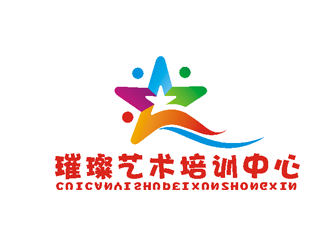 杨占斌的璀璨艺术培训中心logo设计