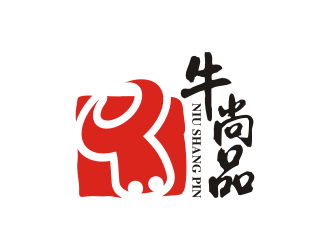 陈波的牛尚品（北京）食品发展有限公司logo设计
