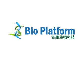 设计用的广州铂莱生物科技有限公司（Bio-Platform）logo设计