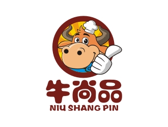 曾翼的牛尚品（北京）食品发展有限公司logo设计