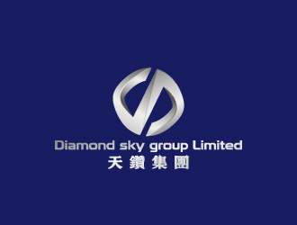 周金进的Diamond sky group Limited 天鑽集團logo设计