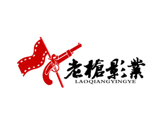 郭庆忠的老枪影业logo设计