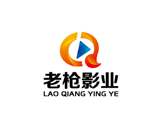 周金进的老枪影业logo设计
