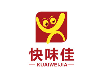 赵波的快味佳美食快餐城logo设计