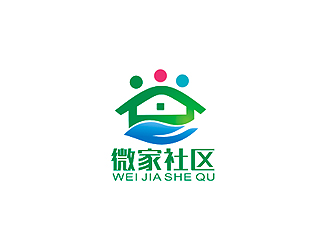 盛铭的微家社区logo设计