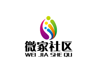 周金进的微家社区logo设计