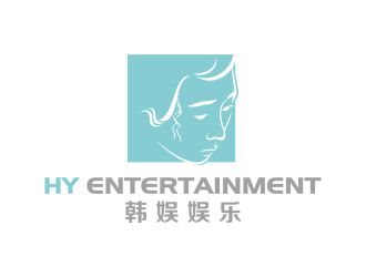 何嘉健的HY ENTERTAINMENT / 韩娱娱乐咨询logo设计