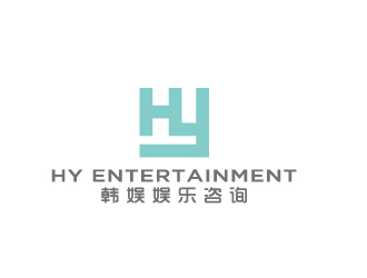 周金进的HY ENTERTAINMENT / 韩娱娱乐咨询logo设计