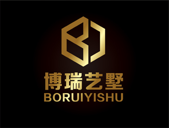 陈今朝的北京博瑞艺墅门窗装饰工程有限公司logo设计