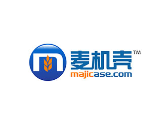 潘乐的麦机壳（majicase.com）logo设计