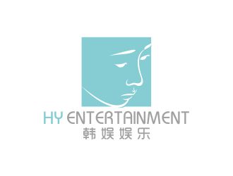 何嘉健的HY ENTERTAINMENT / 韩娱娱乐咨询logo设计