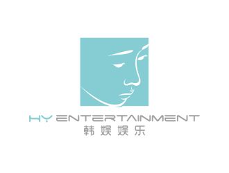 何嘉健的HY ENTERTAINMENT / 韩娱娱乐咨询logo设计