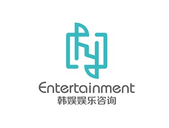 唐国强的HY ENTERTAINMENT / 韩娱娱乐咨询logo设计