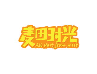 周耀辉的麦田时光 crop time电商文字logo设计logo设计