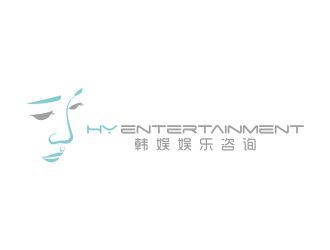 何嘉健的HY ENTERTAINMENT / 韩娱娱乐咨询logo设计
